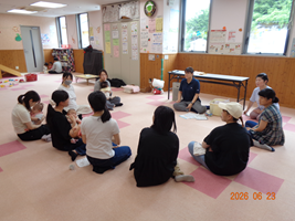 写真：なかよし広場の様子