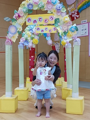 写真：お誕生会の様子
