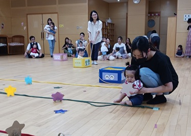 写真:お誕生会の様子