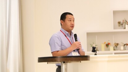 画像：夏世明さん（芸術文化観光専門職大学 助教）