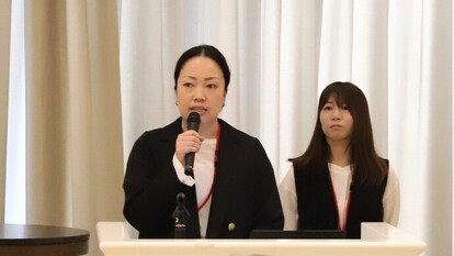 画像：ブリッジメンバーの谷下真由美さん（株式会社東豊精工）、桑島明日香さん（モリ・プランズ株式会社）
