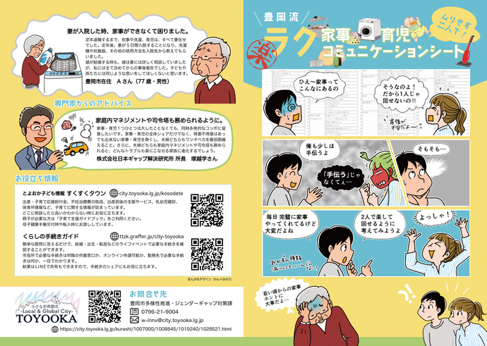 豊岡流／ラク家事・育児コミュニケーションシート
