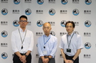写真：派遣職員3名の写真
