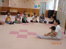 写真：なかよし広場の様子