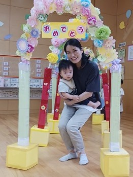 写真：お誕生会の様子