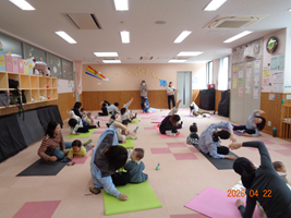 写真：前回の活動の様子