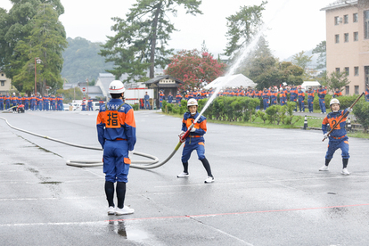 第40回出石消防団消防操法大会