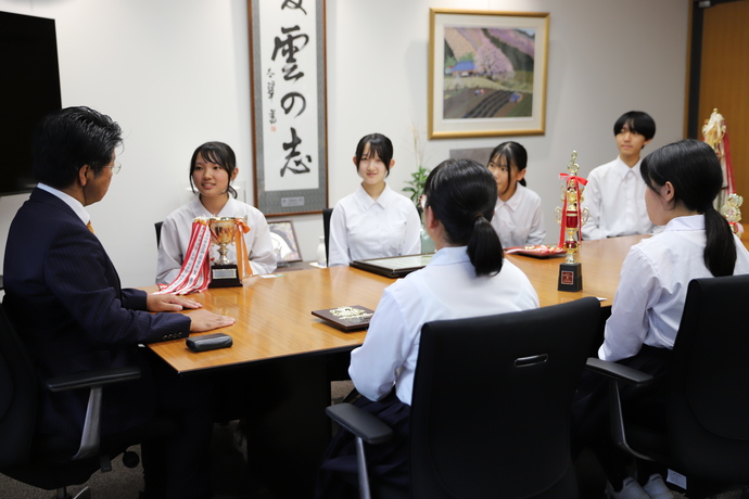 市長と歓談2