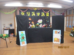 クリスマス会ままだっこ人形劇