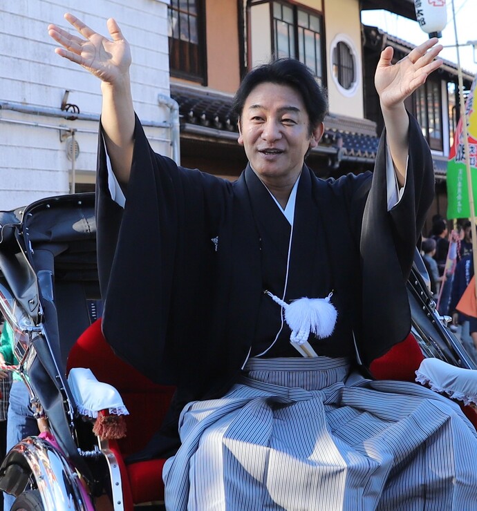 永楽館歌舞伎「お練り」
